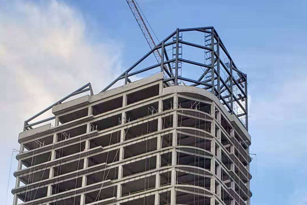 上海鋼結(jié)構(gòu)工廠安裝實景